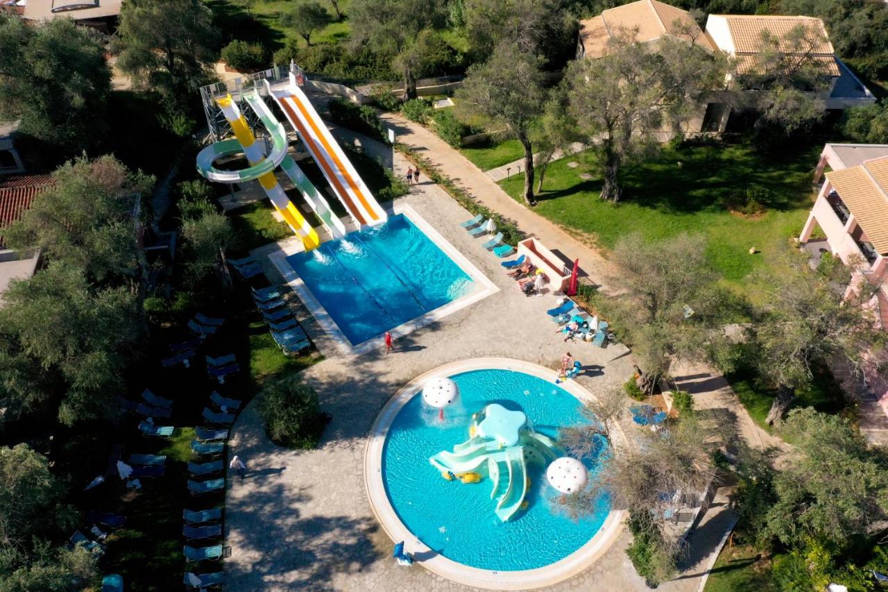 Sentido Apollo Palace Mesongi Exterior photo Aerial view of the water park